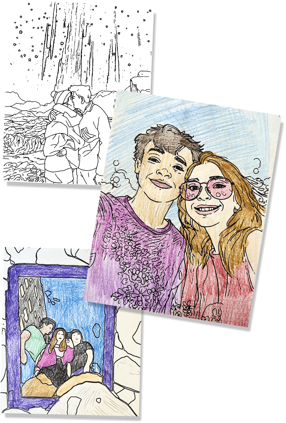 Color My World | Custom Coloring Pages from Your Photos